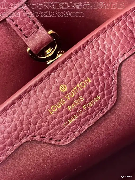 CAPUCINES VUITTON LOUIS BB-27*18*9CM 0525